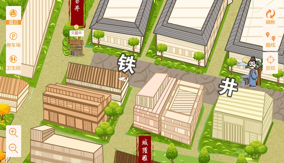 浪卡子智慧景区：手绘地图与语音导览的完美融合